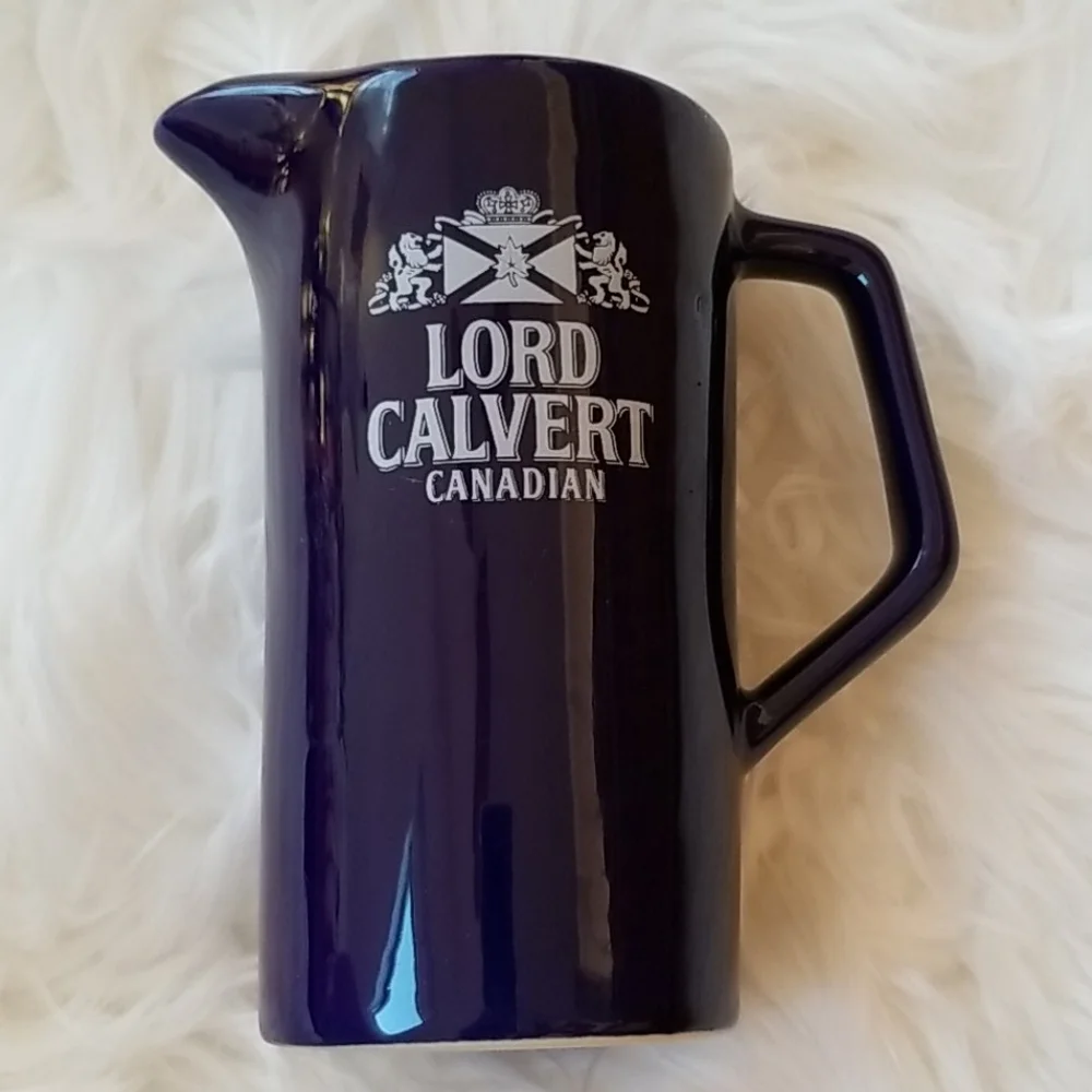 VTG.Lord Calverd Canadian Cobalt Blue Bar Pitcher